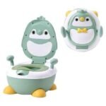 Comfortable Baby Potty Seat | Easy Transition for Potty Training Toddlers (Green)