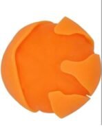 Stress Relief Squishy Orange Squeeze Stress Reliever Toys Squishy Fruit Toy Soft Mind Relaxing Toys for Kids and Adults (1 Pcs) (Orange) - Image 3