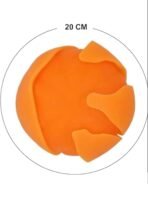 Stress Relief Squishy Orange Squeeze Stress Reliever Toys Squishy Fruit Toy Soft Mind Relaxing Toys for Kids and Adults (1 Pcs) (Orange) - Image 4