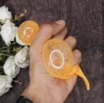 Stress Relief Squishy Orange Squeeze Stress Reliever Toys Squishy Fruit Toy Soft Mind Relaxing Toys for Kids and Adults (1 Pcs) (Orange) - Image 2