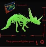 Glow in The Dark Dinosaur Skeleton, Dinosaur Assembly, Fluorescent Dinosaur Sticker,Decorative Gifts for Baby Room,DIY Building Toys for Kids Disassembly Animals Toys - Image 2