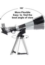 Telescope Zoom 90X HD Focus Astronomical Refractor with Portable Tripod Stand. F36050M High Power Telescope for Kids, Adults, Beginners - Image 8