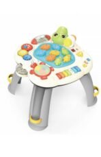 Multifunction Crocodile Musical Activity Piano Table/Activity Table ,Whack A Mole,Activity Play Game Toy Table for Kids 1Year & Above