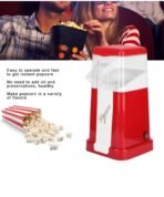 Premium Aluminum Popcorn Machine and Big Home Use Electric Big Popcorn Machine, Popcorn Maker Making Machine Automatic Popcorn Machine Household - Image 2