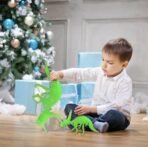 Glow in The Dark Dinosaur Skeleton, Dinosaur Assembly, Fluorescent Dinosaur Sticker,Decorative Gifts for Baby Room,DIY Building Toys for Kids Disassembly Animals Toys - Image 4