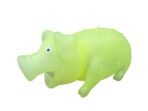 Pet Chew Rubber Squeaky Pig,with Blinking Light/Radium Glow in Dark Latex Squeaky Toys, Pet Chew Piggy, Flexible Piggy Sound Dog Toys, Funny Dogs Chewy - Image 4