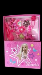 Fancy Hair Clips For Baby Girls Toddlers Assorted Stylish Fashion Hair Accessories 18 Pcs Gift Set Box (PINK) - Image 4