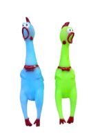 Rubber Chicken Toy 14" Screaming Squawking Practical Joke Prank Stuff Noisemaker Toys, Novelty Gag Gifts Party Favor - Image 4