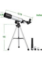 Telescope Zoom 90X HD Focus Astronomical Refractor with Portable Tripod Stand. F36050M High Power Telescope for Kids, Adults, Beginners - Image 6