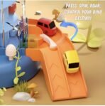 Dinosaur Car Race Tracks Toy for Boys Girls, Dinosaur Themed Track Set, Puzzle Car Adventure Toy for 2 yrs Boys & Girls - Image 8