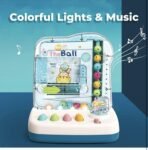 Rolling Ball Early Learning Educational Toy for Kids Stem Sensory Toy for 3 4 5 6 7 8 Years Boys Girls with 12 Puzzle Cards Balls for Counting Maths Color Identify,Multicolor - Image 7