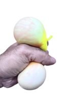 Apple Squishy Stress Balls for Kids/Adults- Apple Stress Cube, Malt Sugar Stress Balls for Kids, Silent Fidget Toys for Stress(Random Colour) (Apple) - Image 2