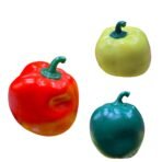 Capsicum Squishy Stress Balls for Kids/Adults- Capsicum Stress Cube, Malt Sugar Stress Balls for Kids, Silent Fidget Toys for Stress(Random Colour) (Capsicum Squeeze) - Image 2