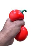 Capsicum Squishy Stress Balls for Kids/Adults- Capsicum Stress Cube, Malt Sugar Stress Balls for Kids, Silent Fidget Toys for Stress(Random Colour) (Capsicum Squeeze) - Image 8