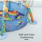 First Play Turtle Face Baby Play gym Tent for Babies, Activity Play gym for Baby with Soft Hanging Baby Toys, Baby Bedding for Newborn, Baby Play Gym Play Mat ,for 2+ Months - Image 2