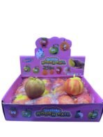 Apple Squishy Stress Balls for Kids/Adults- Apple Stress Cube, Malt Sugar Stress Balls for Kids, Silent Fidget Toys for Stress(Random Colour) (Apple) - Image 4