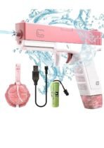 Electric Water Guns Pistol Holi Pichkari up to 35FT, Powerful Pool Beach Party Games Outdoor Water Fighting High Pressure Automatic Squirt Gun Toys for Kids Random Color - Image 5