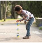 Rainbow Moon Ball (Pack of 2 Balls) Balls High Bouncing Ball Pop Bouncing. Hand-Eye Sports Training Ball Children's Sensory Ball Easy to Color-Multicolor - Image 8