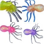 Soft Strecth Squishy Toys Octopus Squeeze Toys Stress Ball Toys for Kids Toys -1 pcs - Image 2