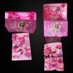 Fancy Hair Clips For Baby Girls Toddlers Assorted Stylish Fashion Hair Accessories 18 Pcs Gift Set Box (PINK)