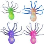 Soft Strecth Squishy Toys Octopus Squeeze Toys Stress Ball Toys for Kids Toys -1 pcs - Image 3