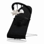 Premium Dream-On Infant Natural Swing Bouncer | Compact, Foldable and Multi Recline Back | with Removable Toybar/Fidget Bar 0-9 Months