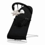 Premium Dream-On Infant Natural Swing Bouncer | Compact, Foldable and Multi Recline Back | with Removable Toybar/Fidget Bar 0-9 Months