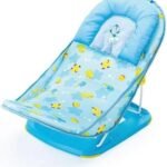 Premium New Born Baby Deluxe Baby Bather (Blue)