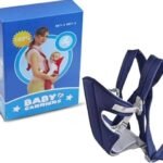 Premiun 4-in-1 Baby Carrier Bag Adjustable with Comfortable Head Support & Buckle Straps (Blue)