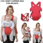 Premiun 4-in-1 Baby Carrier Bag Adjustable with Comfortable Head Support & Buckle Straps (Blue) - Image 6