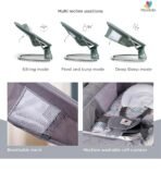 Premium Mastela 3 in 1 Swing Rocker Automatic for New Born Baby 0 to 18 Month Girl & Boy with 4- Swing Modes, Multi Backrest Adjustment - Image 5