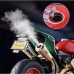 Premium Diecast Dukadi Bike Motorcycle Toy 1:9 Scale Model with Sound Effects, LED Lights, Ignition System and Smoke Spray, Model Vehicle Toy Street Machine Alloy Simulation Super Bike - Image 6