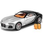 1:24 Scale Bugatti Atlantic Die-Cast Toy Car for Kids with Light & Sound, Pull Back Action, Openable Doors, Metal Model Car - Image 2