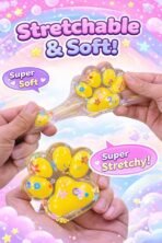 Premium Taba Squishy Cat Paw, Fruit Squishy Toy, Animals Stress Relief Toys Adults Kids Fufu Squishy Cat Paw, Fidget Toy Soft Squeeze Ball for Anxiety, Party, Birthday, Return Gifts - Image 4