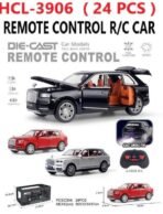 Premium Die-Cast Remote Control Car – Realistic Design with LED Lights, Sound, Open Doors & Smoke Effect – 2.4GHz Full Function RC Car - Image 6