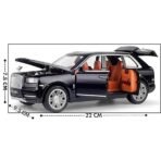 Premium Die-Cast Remote Control Car – Realistic Design with LED Lights, Sound, Open Doors & Smoke Effect – 2.4GHz Full Function RC Car - Image 4