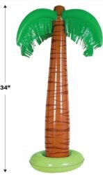 Premium Inflatable Coconut Tree Punching Bag for Kids Adults, Punching Bag Karate Inflated, Boxing Bag for Immediate Bounce-Back for Taekwondo, Relieve Pent Up Energy (Green) - Image 2