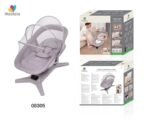 Premium Mastela Swing X Multi-Motion Baby Cradle for Newborn to 36 Months Boys & Girls with Multi-Swing Modes, Comfortable Seating & Soothing Design (Grey) - Image 7