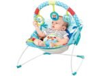Premium Mastela Toddlers to Newborn Baby Rocker Musical Bouncer Chair 0 to 18 Months for Boys & Girls with Soothing Music, Multi-Position Backrest & Comfortable Design