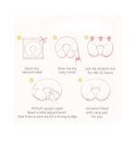 Premium Cotton Newborn Nursing Feeding Pillow, Breastfeeding Pillows with Removable Cover, Infant Support for Baby & Mom Cradle 0-24 Months (Random) - Image 6