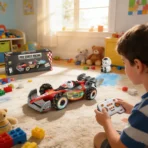 Pro Street Racing RC Spray Car - High-Speed 2.4GHz Remote Control Formula Racer with Mist Exhaust, Lights & Sound (Red) - Image 4