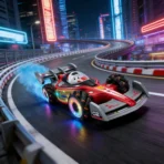 Pro Street Racing RC Spray Car - High-Speed 2.4GHz Remote Control Formula Racer with Mist Exhaust, Lights & Sound (Red) - Image 3