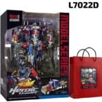 Heroic Leader L7022D Metal Model Series - 2-in-1 Transforming Robot Truck Action Figure | Die-Cast Parts | Collectible Toy for Boys 6+