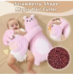 Premium Baby Soothing Palm Sleep Companion for Newborns Baby Girlsboys Duck | Toys for Baby | Crib Toys Washable Cushion Blue (Pink) - Image 5