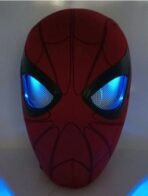 Premium Spider Hero Mask - Movable Mechanical Eye, Realistic Superhero Full Mask - Cosplay, Movie Props for Men & Children - Red - Image 4