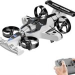 2.4GHz RC Stunt Drift Aircraft – 4-Fan Hybrid Racing Car Toy – High-Speed 360° Rotating Stunt Vehicle with Remote Control – Unique Flying-Effect Drift Car for Kids and Teens