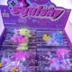 Premium Taba Squishy Unicorn Stress Relief Toys Adults Kids Fufu Squishy Fidget Toy Soft Squeeze Ball for Anxiety, Party, Birthday, Return Gifts, ( Multicolour Unicorn) - Image 4