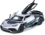 1:24 Mercedes-Benz AMG Sports Die-Cast – Premium Metal Model with Sound & Light