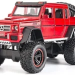 Premium Mercedes G-Wagon 6x6 Die-Cast Car (1:24 Scale) – Heavy-Duty Metal SUV