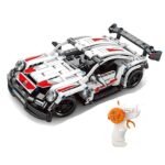 DIY Remote Control Racing Car Building Set – 1:16 Scale 2.4GHz RC Car with Openable Doors & Front Cover